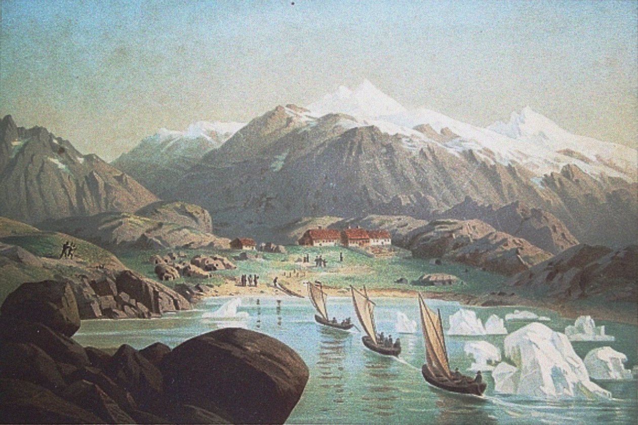 Saksan toinen pohjoisnapainen retkikunta arktiselle alueelle ja Grönlantiin vuonna 1869 tekijältä Unbekannt