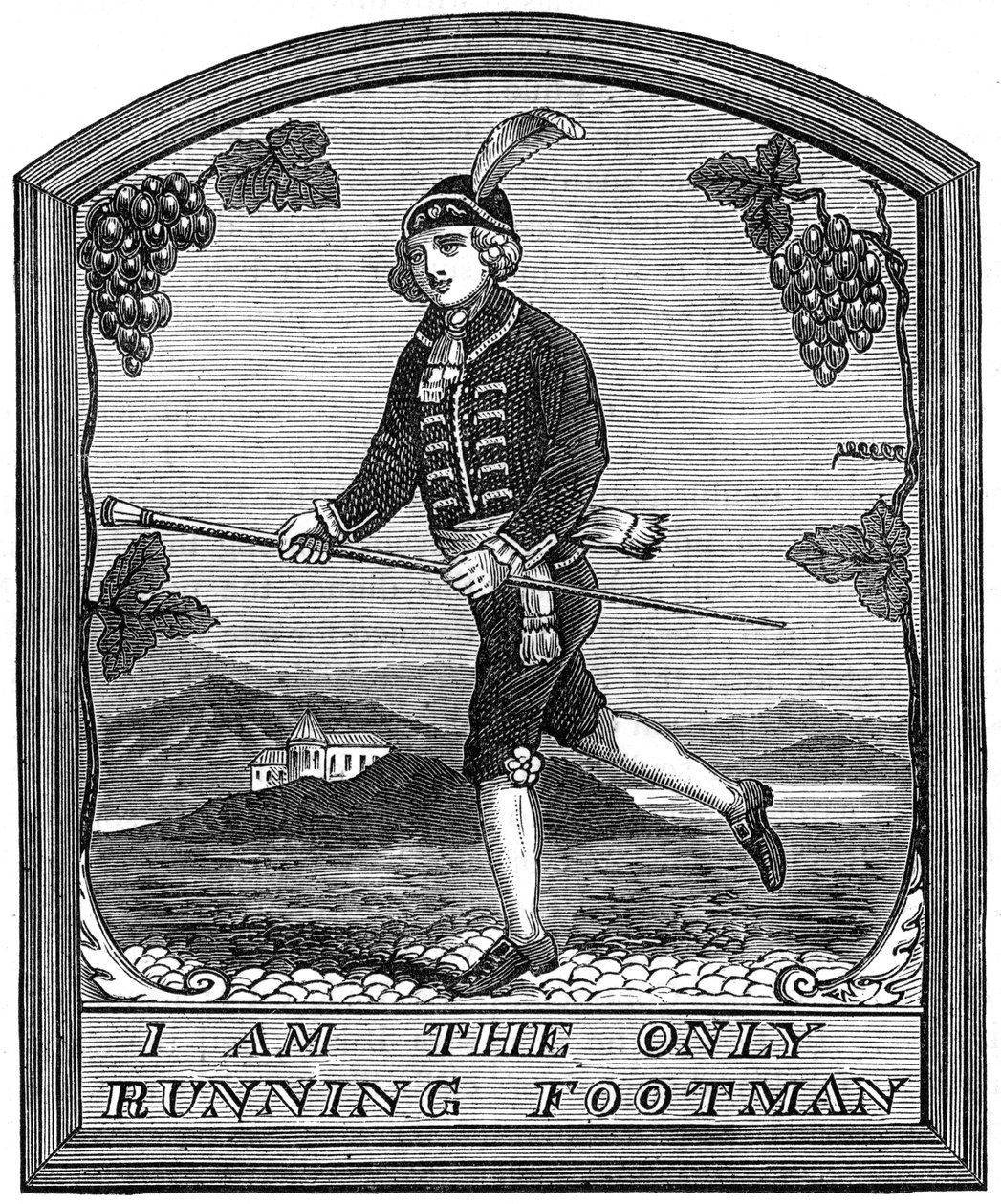 The Running Footmanin merkki, Lontoo, 1891 tekijältä Unbekannt
