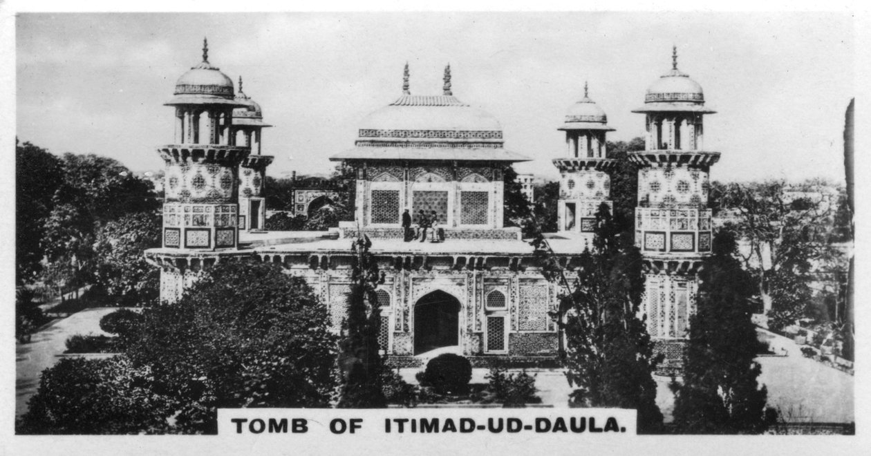 Itimad-Ud-Daulan hauta, Agra, Intia, vuodelta 1925 tekijältä Unbekannt