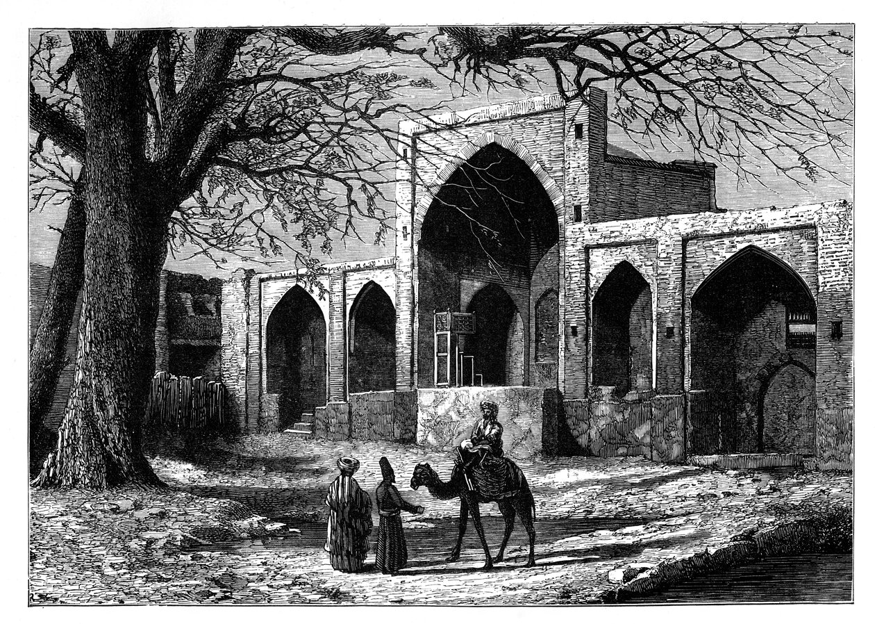 Persian Nadir Shahin hauta Mekassa, 1688-1747, c1890 tekijältä Unbekannt