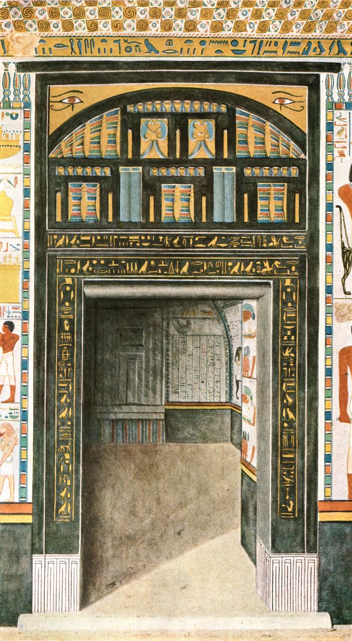 Puimren hauta, Thebes, Egypti, 1928. tekijältä Unbekannt