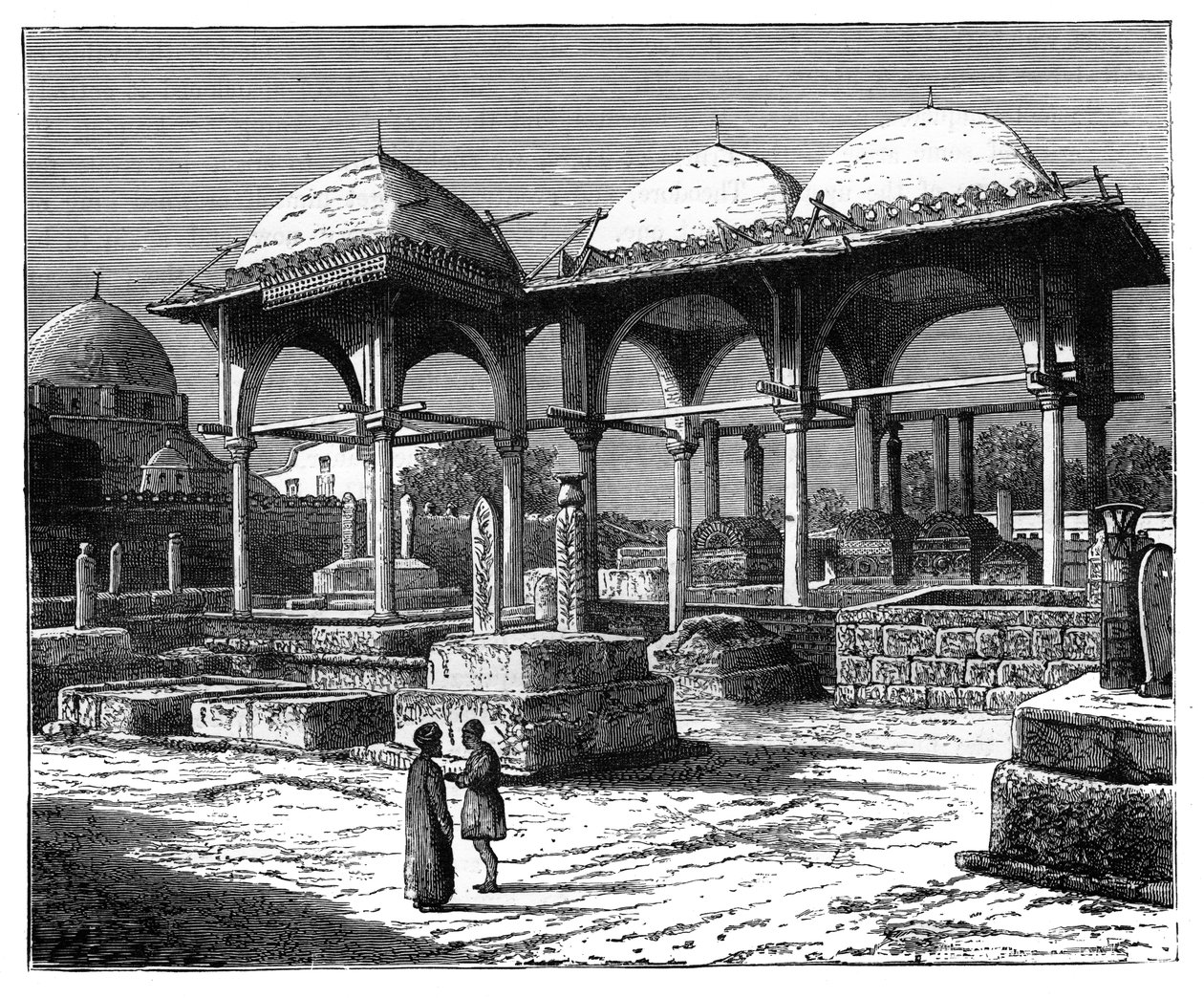 Mamelukien hauta, c1890 tekijältä Unbekannt