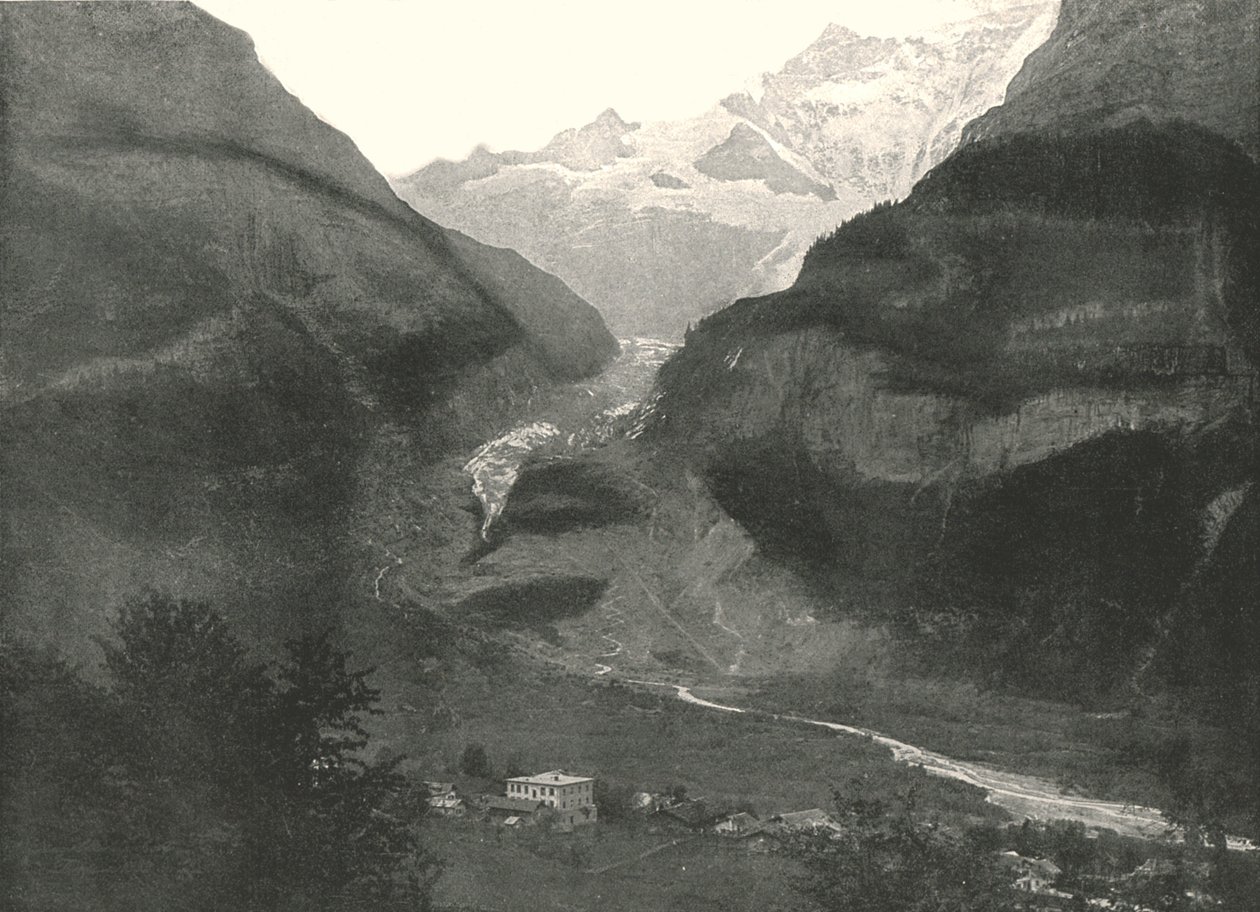 Laakso, Grindenwald, Sveitsi, 1895. tekijältä Unbekannt