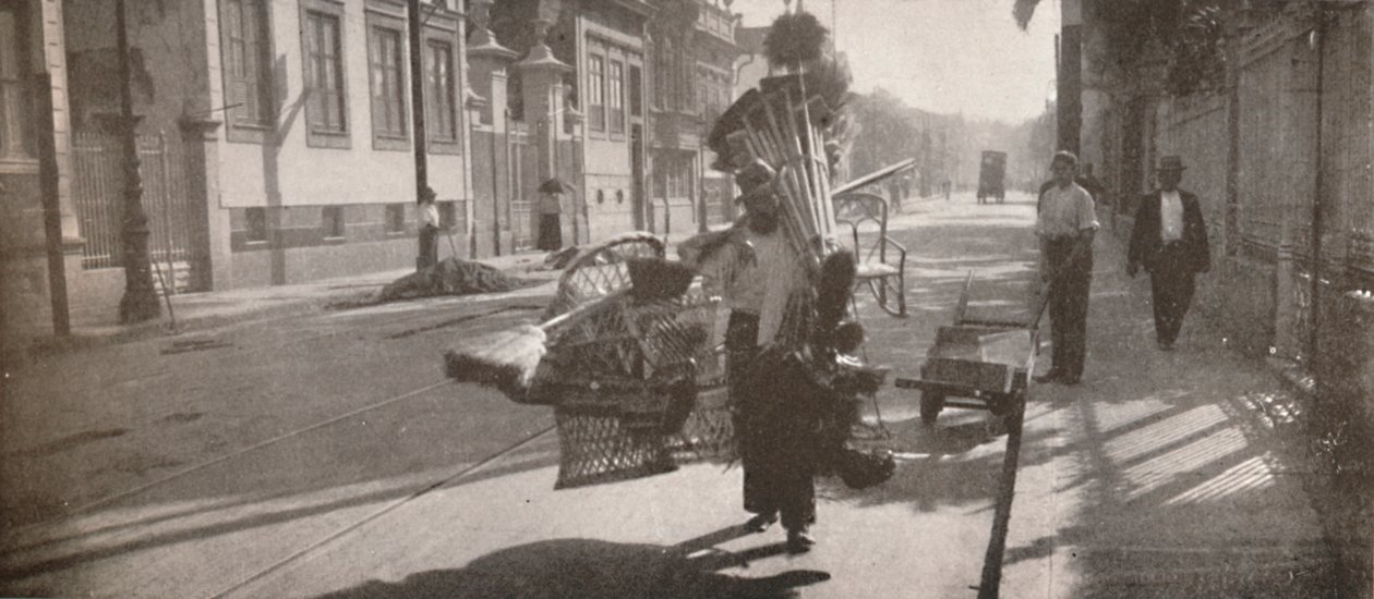 Pajutöiden myyjä, 1914 tekijältä Unbekannt