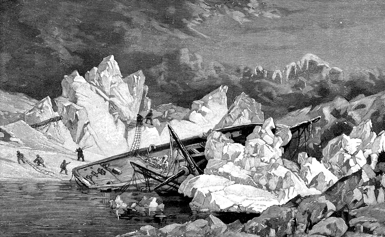 Hansan hylky. Toinen Saksan pohjoisnaparetkikunta, 1870 tekijältä Unbekannt