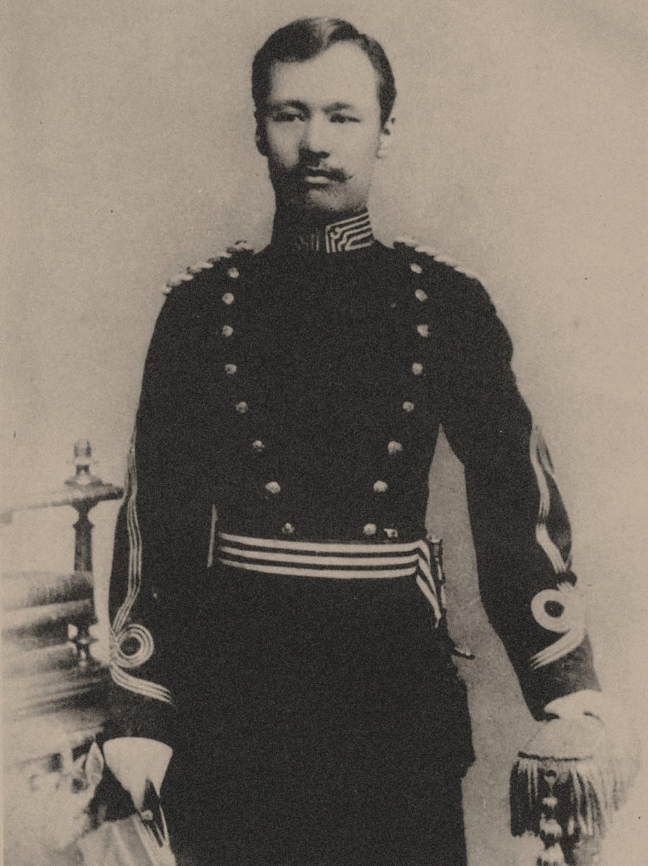 Nuori Mori Ogai 1862-1922 Saksassa sen jälkeen, kun hänet nimitettiin ensimmäisen luokan sotilaslääkäriksi, 188 tekijältä Unbekannt