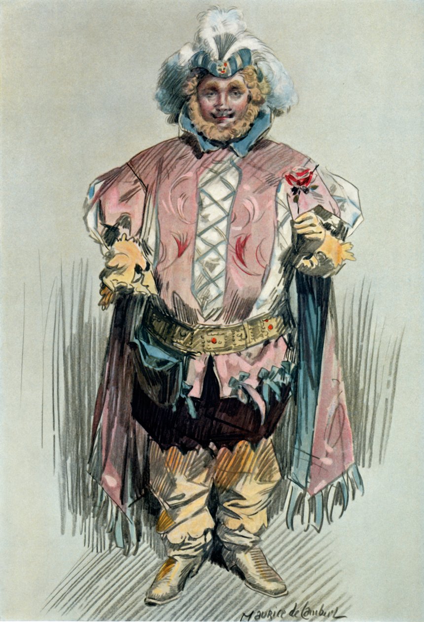 Theater De La Porte-Saint-Martin - Falstaff - Falstaff. - M. Clerget, 1904. tekijältä Unbekannt