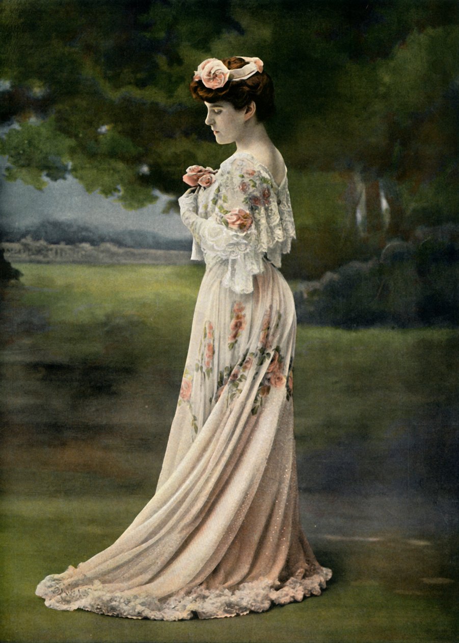 Vaudeville-teatteri. - LEsboufe - Suzanne Despres, rouva Richter-Mme Belgrand, 1904. tekijältä Unbekannt