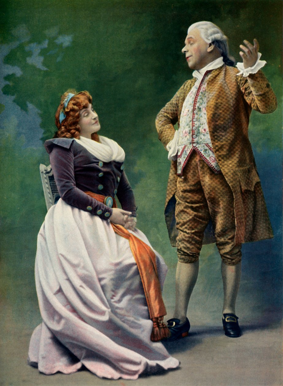 Kaupunginteatteri De La Gaite - La Montansier - Rouva Rejane. Saint-Phar: M. Coquelin Aine, 1904. tekijältä Unbekannt