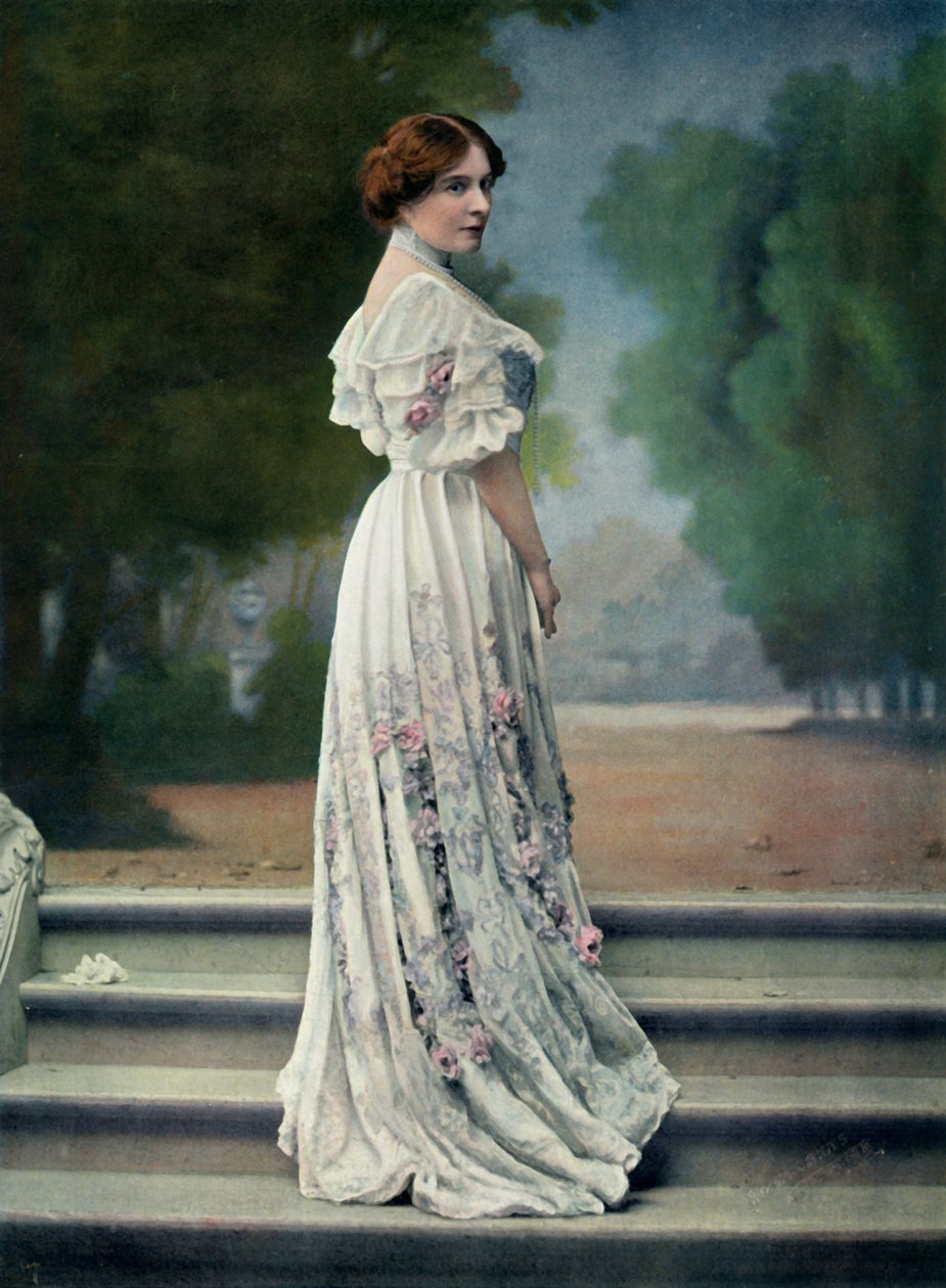 Theatre National De LOdeon. - Neiti Berthe Bady - Paulan rooli. Toinen Madame Tanqueray, 190 tekijältä Unbekannt