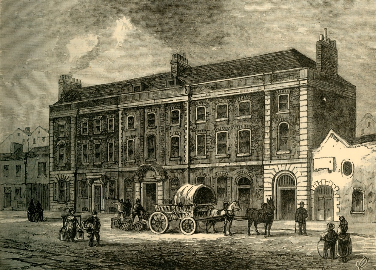 Teatteri, Portugal Street, 1881. tekijältä Unbekannt