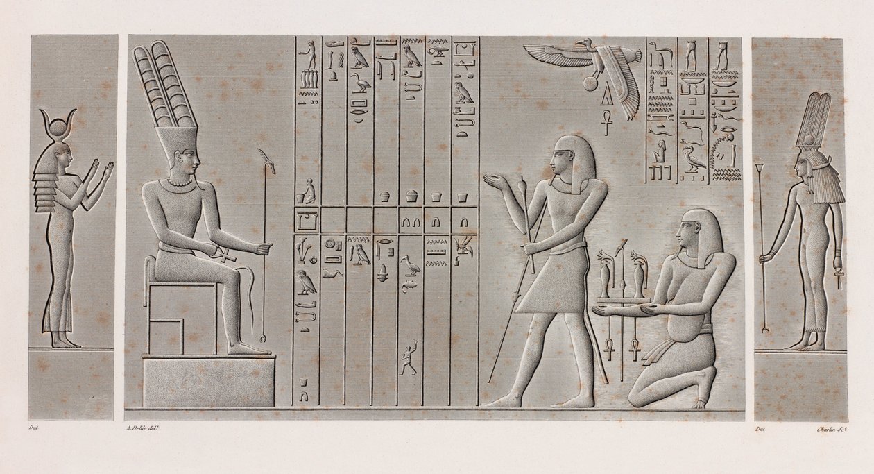 Thebes, Karnak, lähikuva tekijältä Unbekannt