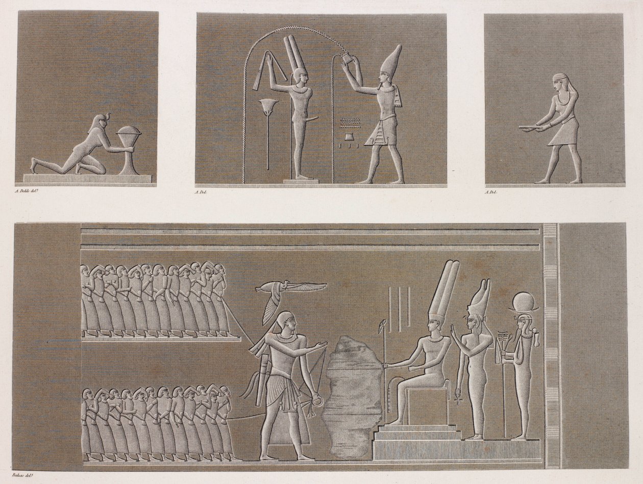 Thebes: Karnak, lähikuva tekijältä Unbekannt