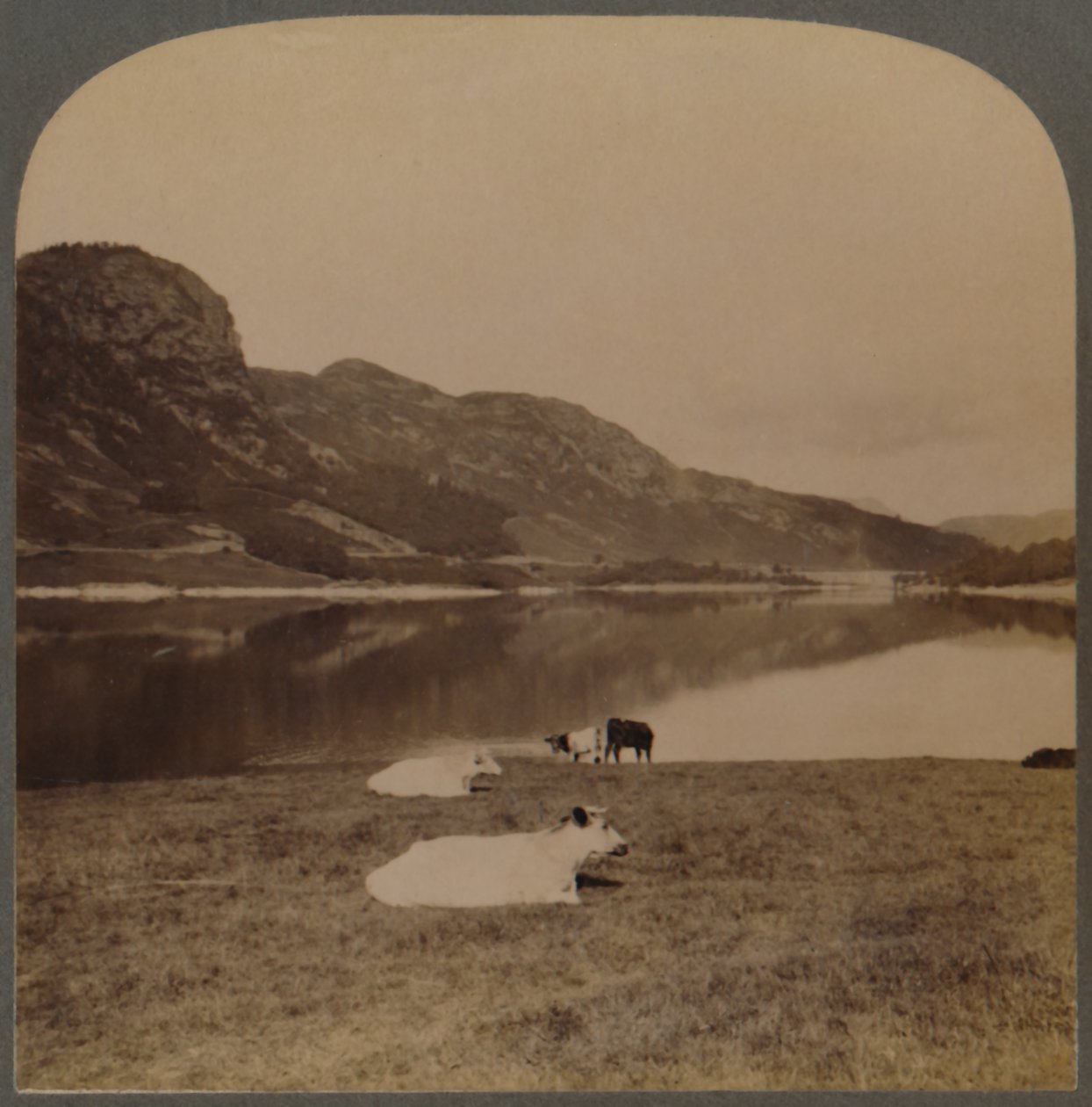 Thirlmere, järven säiliö, Manchesterin vesihuolto 96 mailin päässä, Lake District, Eng. tekijältä Unbekannt