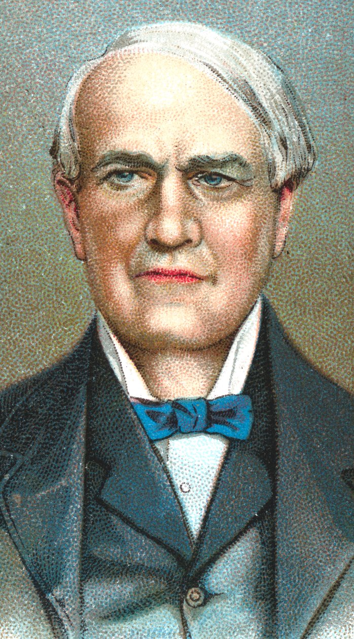 Thomas Alva Edison, yhdysvaltalainen keksijä, 1924 tekijältä Unbekannt
