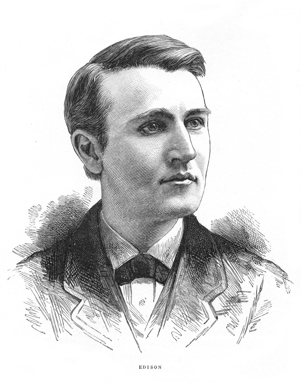 Thomas Alva Edison, yhdysvaltalainen keksijä, 1879 tekijältä Unbekannt