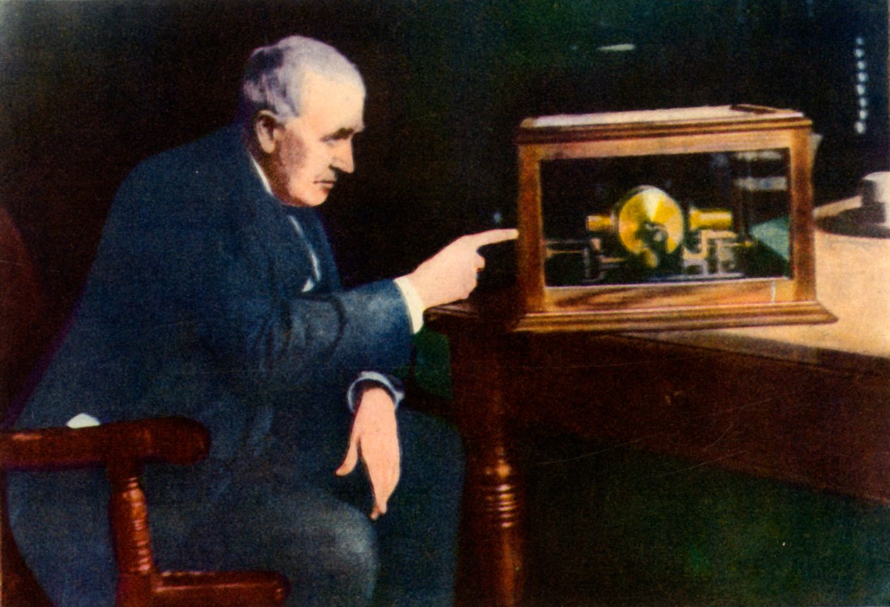 Thomas Alva Edison, 1910-luku. tekijältä Unbekannt