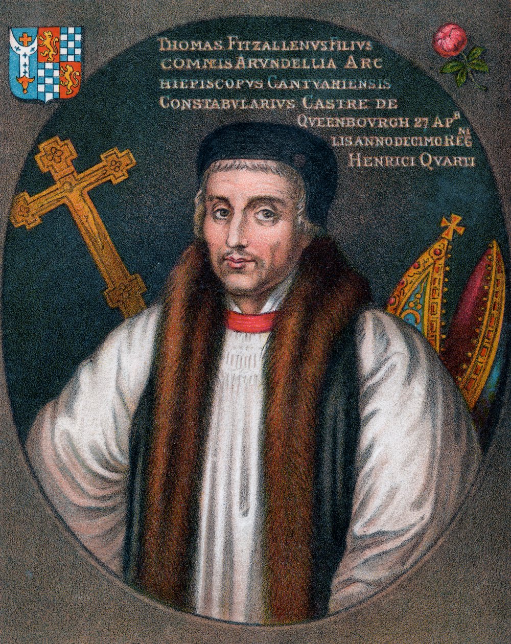 Thomas Arundel, Canterburyn arkkipiispa ja lordikansleri tekijältä Unbekannt
