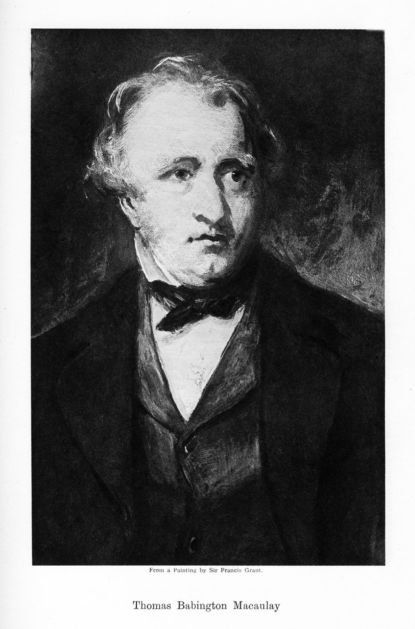 Thomas Babington, brittiläinen runoilija, historioitsija ja Whig-poliitikko, 1800-luku tekijältä Unbekannt