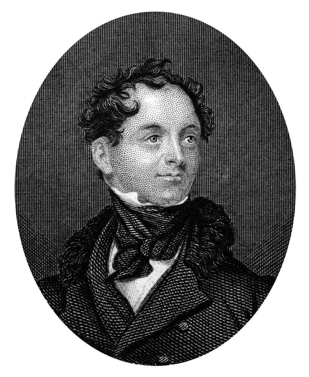 Thomas Moore, irlantilainen runoilija, 1877 tekijältä Unbekannt