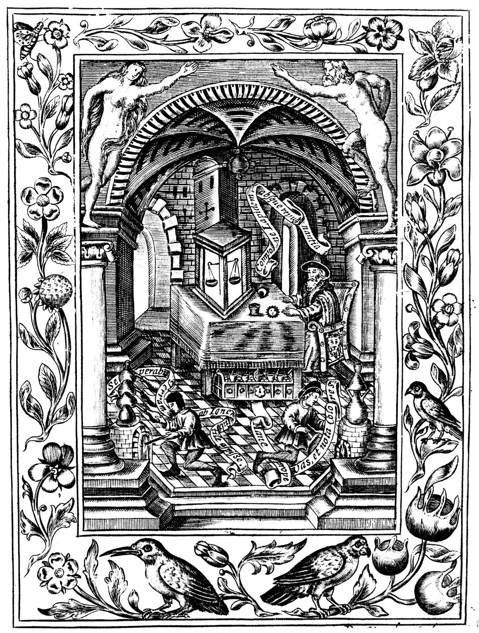 Thomas Nortonsin laboratorio, c1477 1652 tekijältä Unbekannt