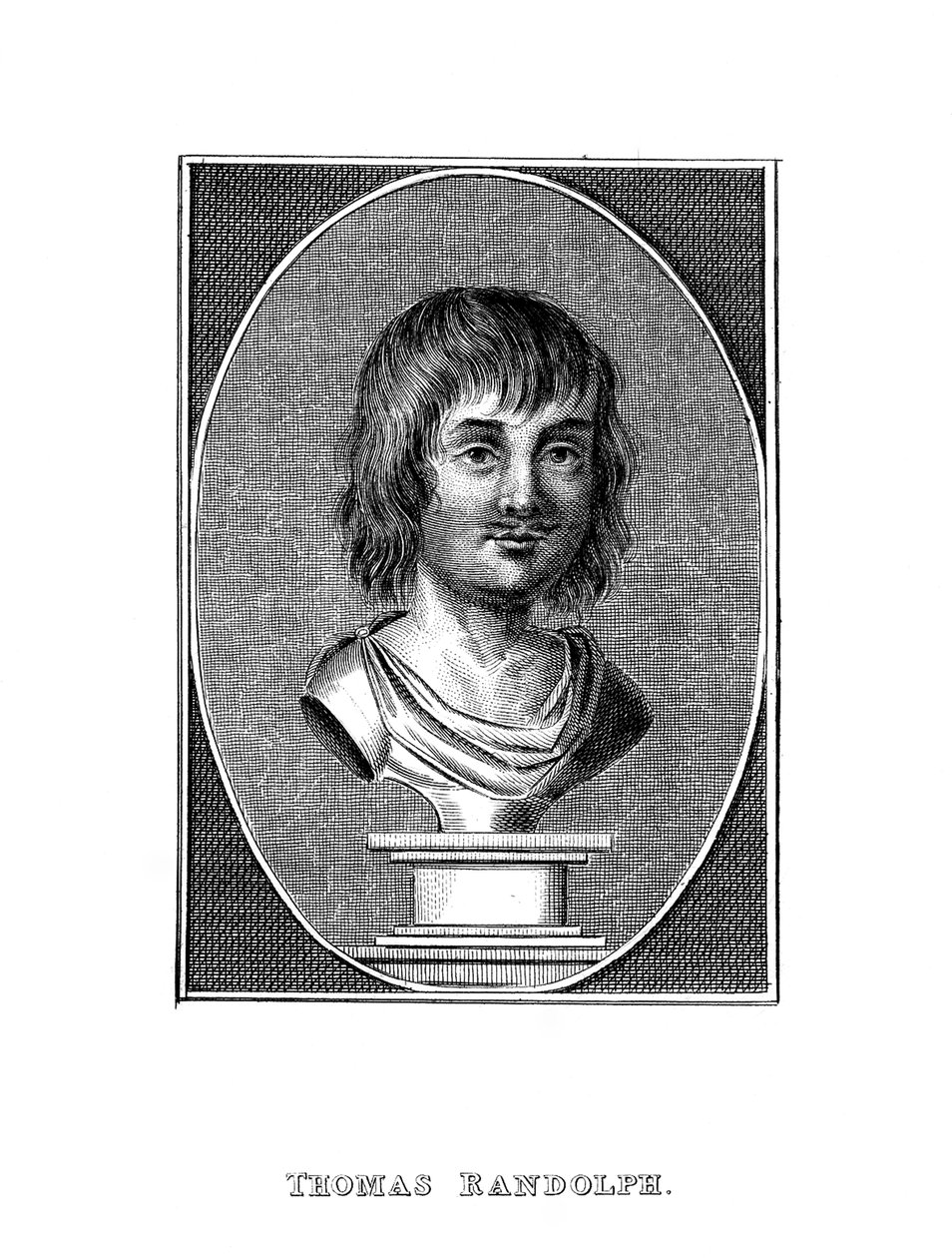 Thomas Randolph, 1600-luvun englantilainen runoilija ja näytelmäkirjailija, 1800-luku tekijältä Unbekannt
