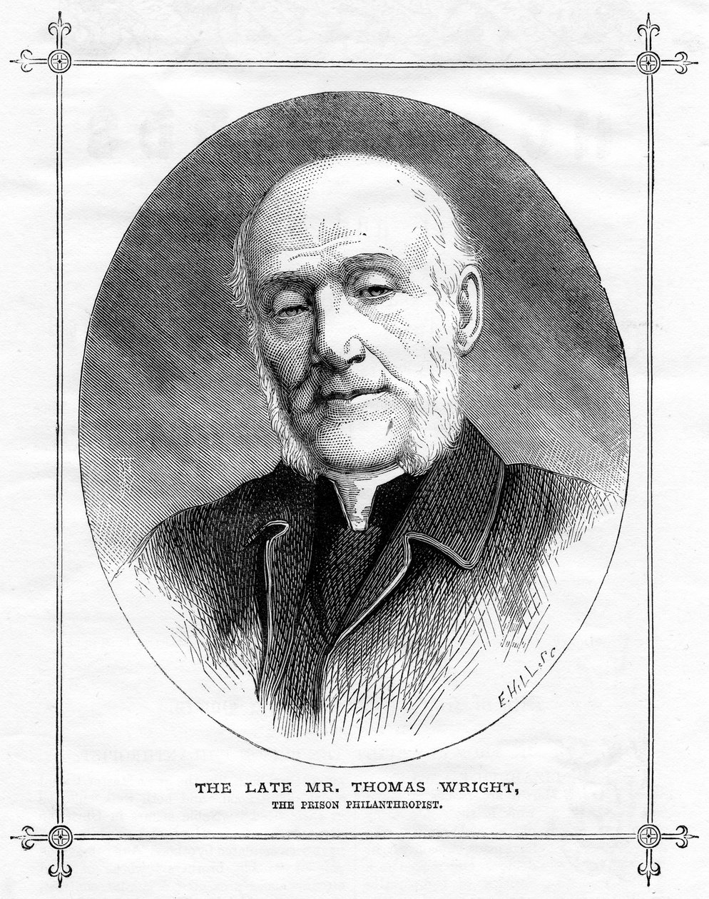 Thomas Wright, englantilainen vankilafilantrooppi, 1875 tekijältä Unbekannt