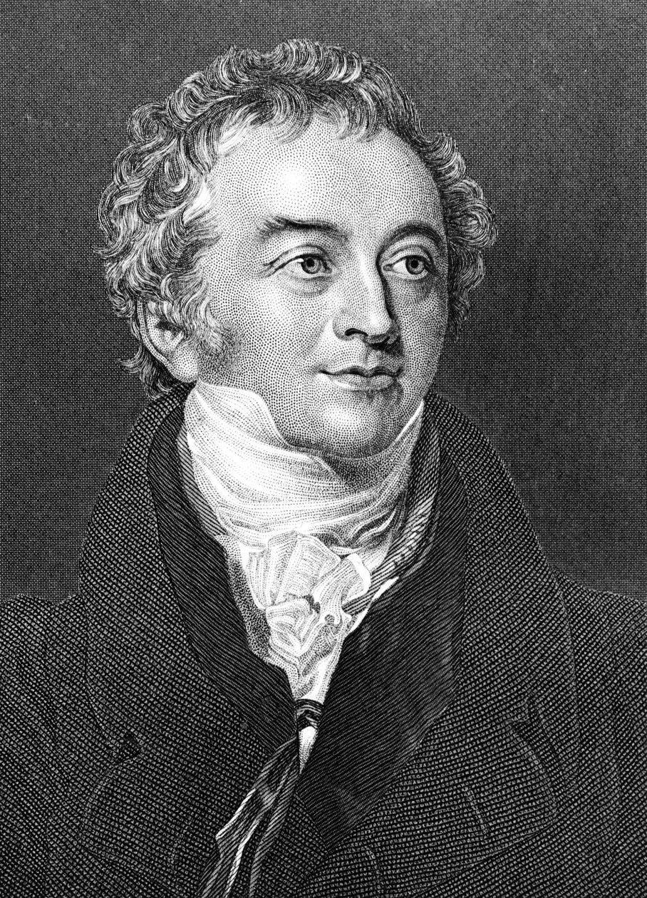 Thomas Young, lääkäri, fyysikko ja egyptiologi, n. 1810 tekijältä Unbekannt
