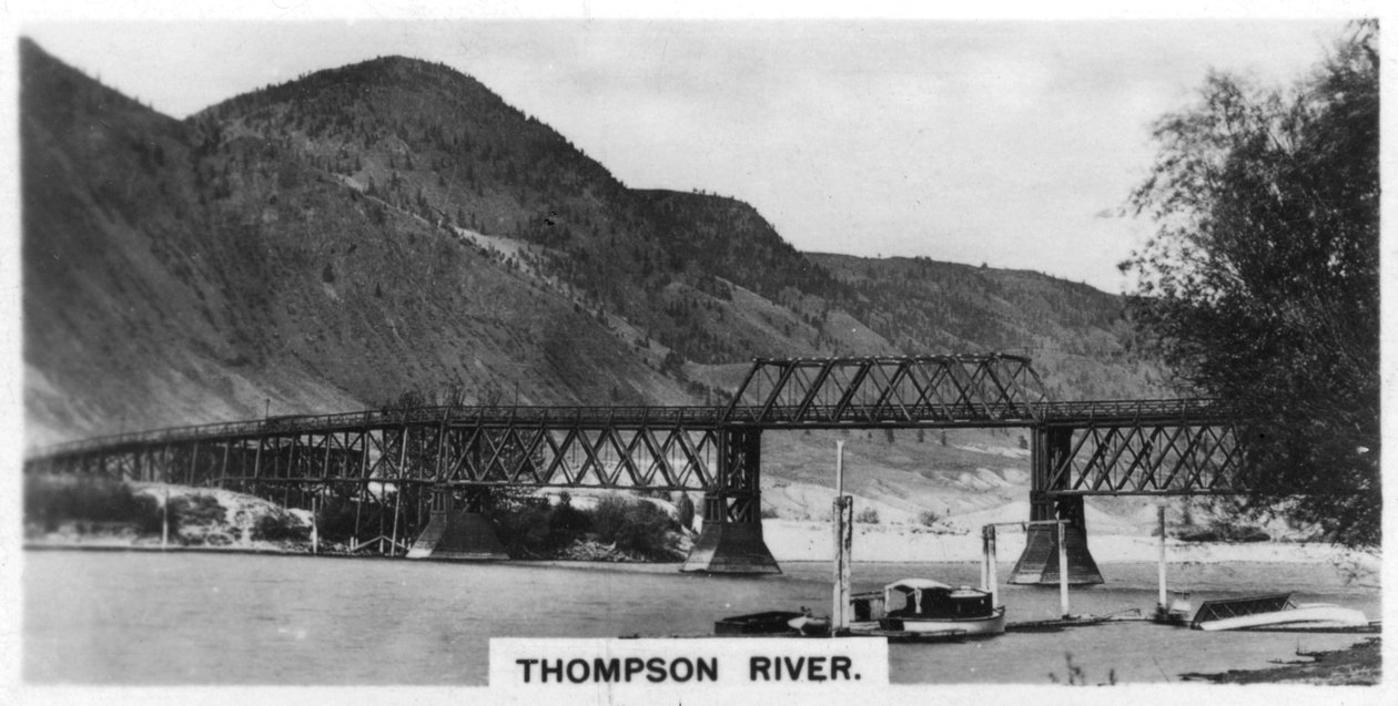 Thompson River, Brittiläinen Kolumbia, Kanada, 1920-luku tekijältä Unbekannt