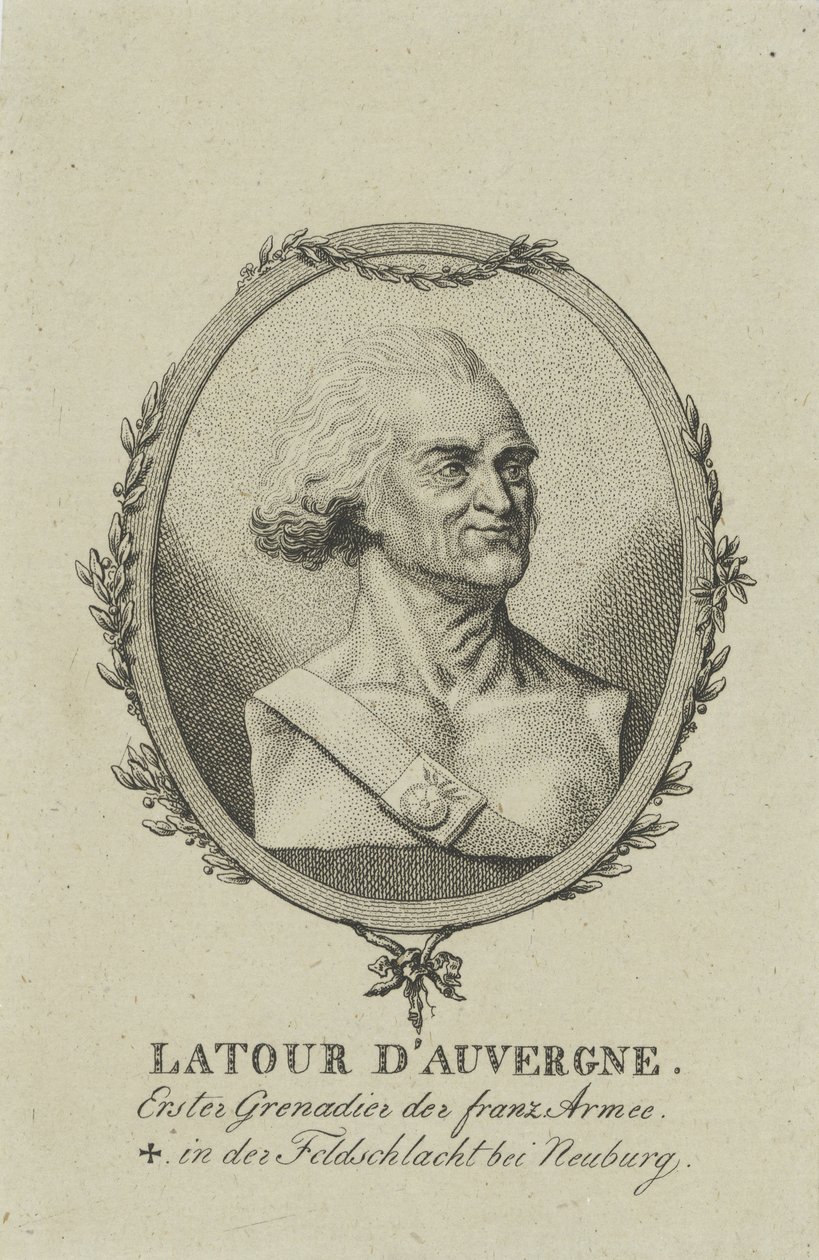 Théophile Corret de La Tour dAuvergne 1743-1800, n. 1800. tekijältä Unbekannt