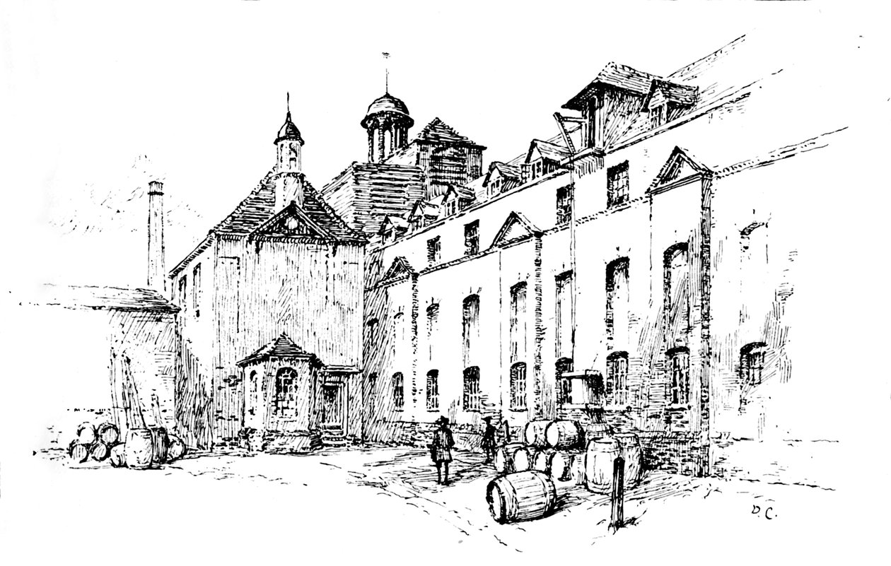 Thralesin panimo, Southwark, 1907 tekijältä Unbekannt