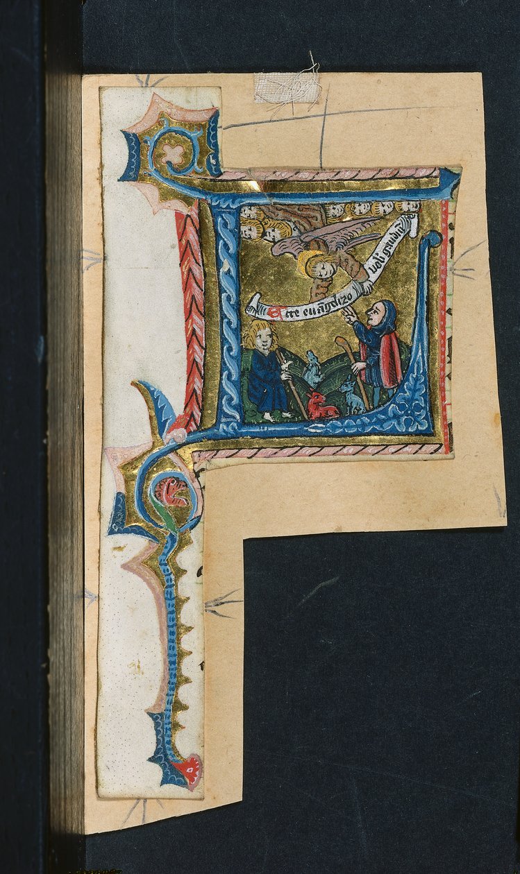Kolme leikkaa missalista, n. 1470-1500. tekijältä Unbekannt