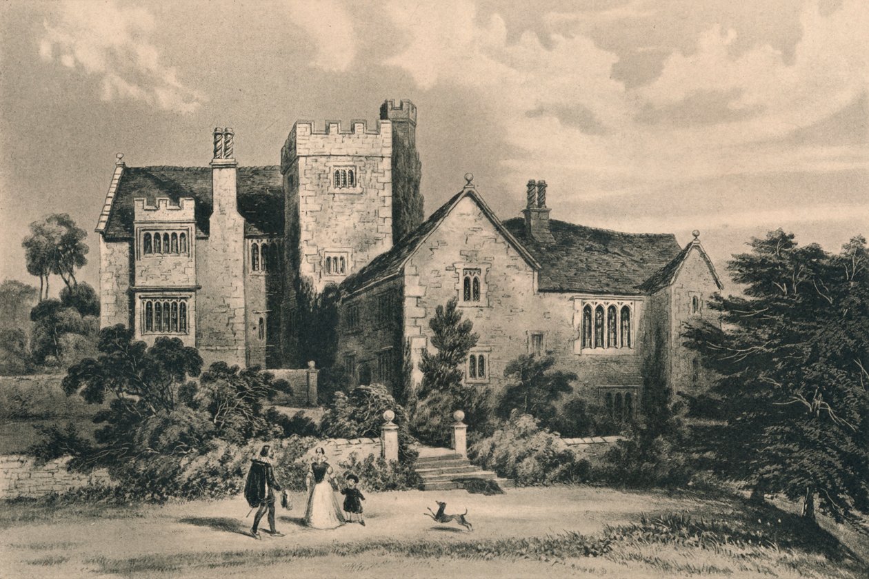 Throwley Hall, Staffordshire, 1915 tekijältä Unbekannt