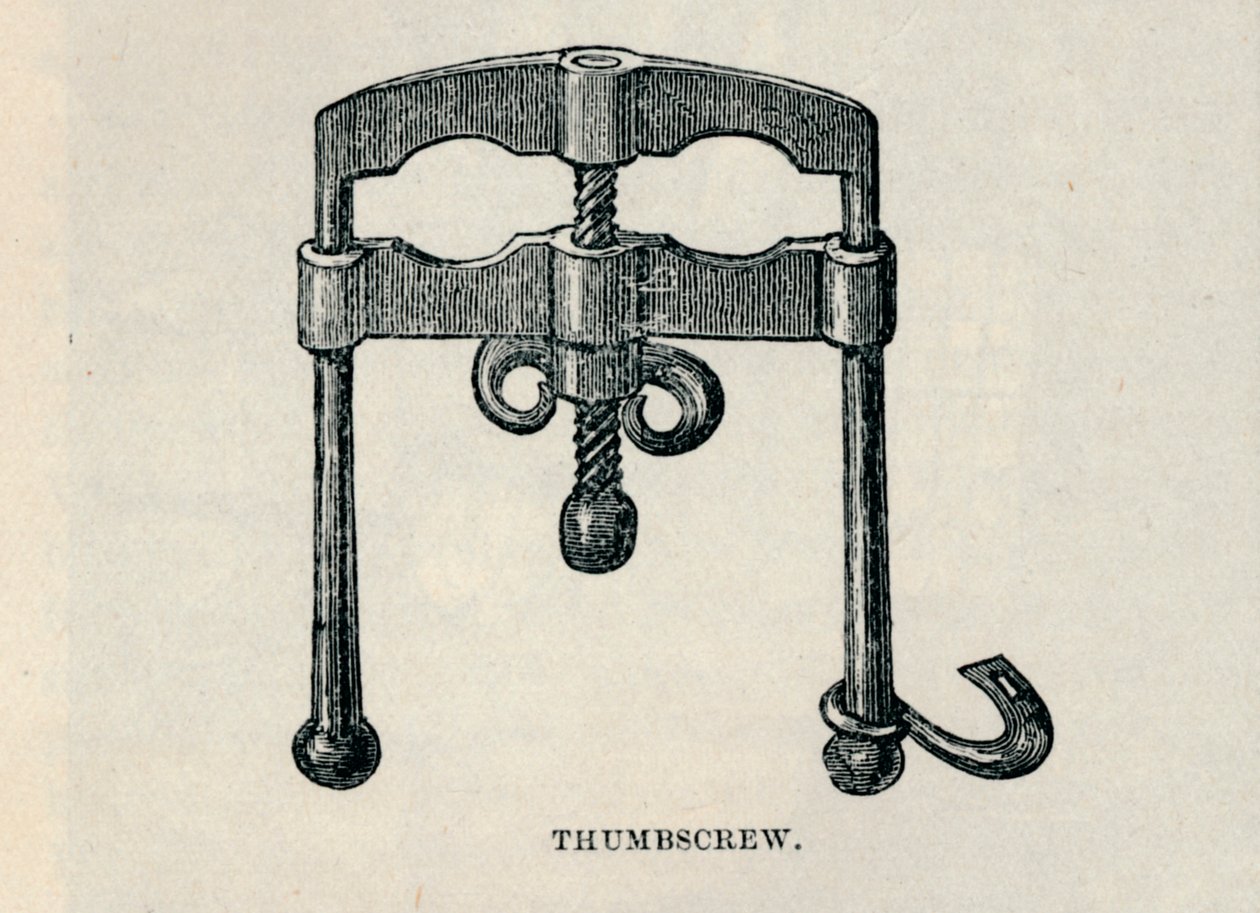 Peukaloruuvi, 1905 tekijältä Unbekannt