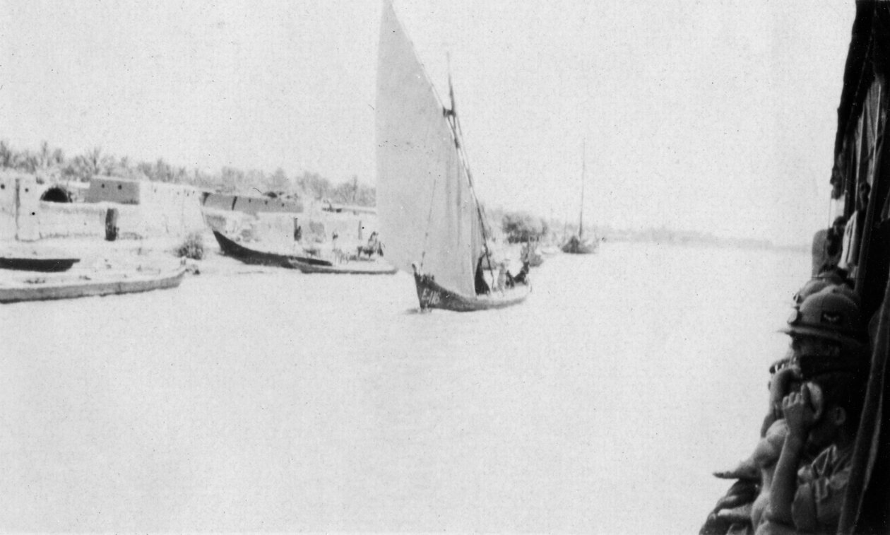 Tigris River, Bagdad, Irak, 1917-1919 tekijältä Unbekannt