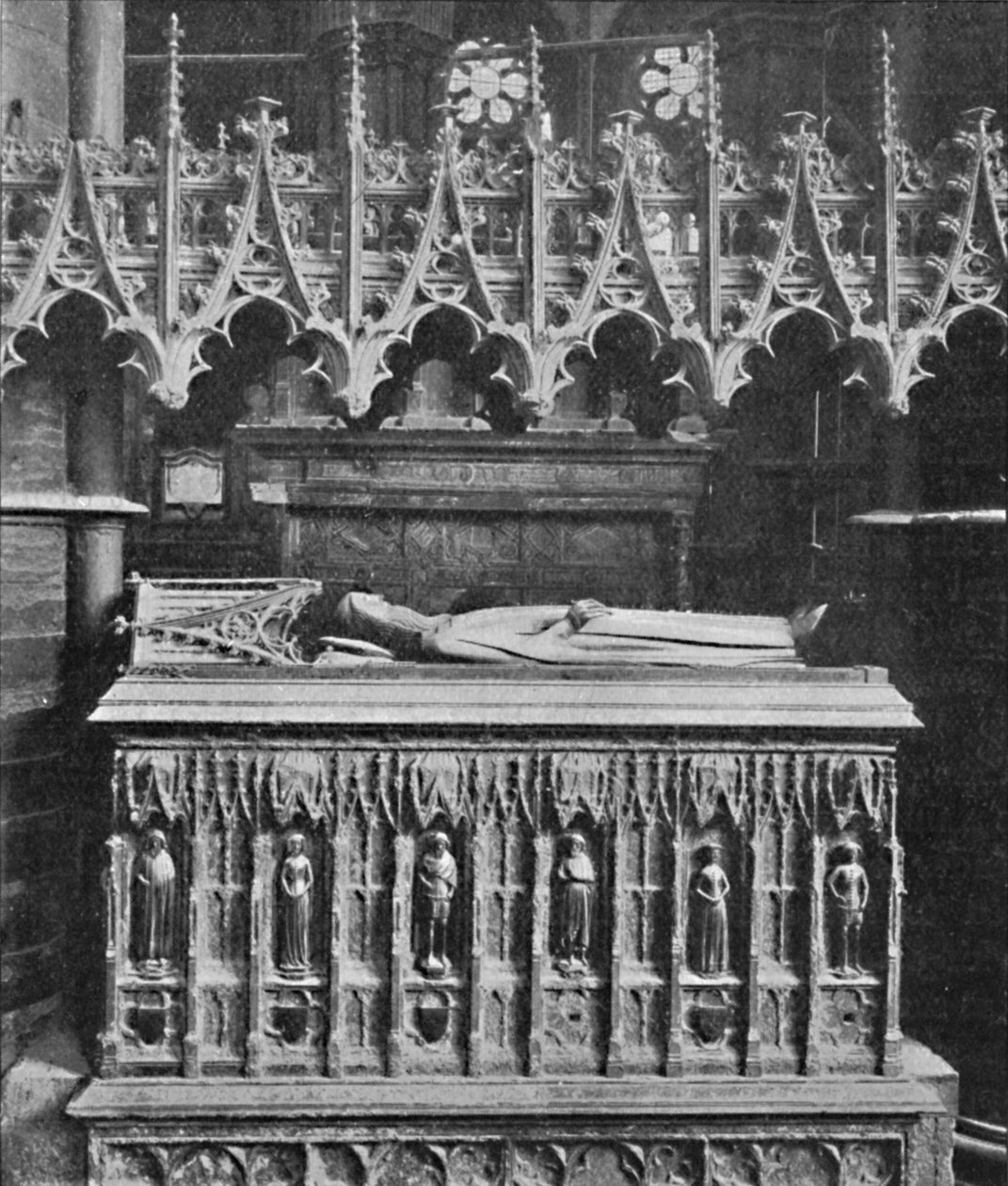 Edward III:n hauta, Westminster Abbey, 1903 tekijältä Unbekannt