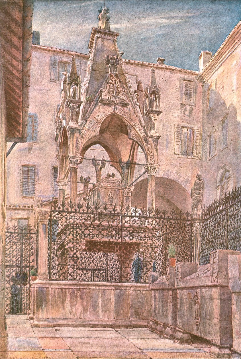 Mastino II:n hauta Veronassa, 1854, n. 1900. tekijältä Unbekannt