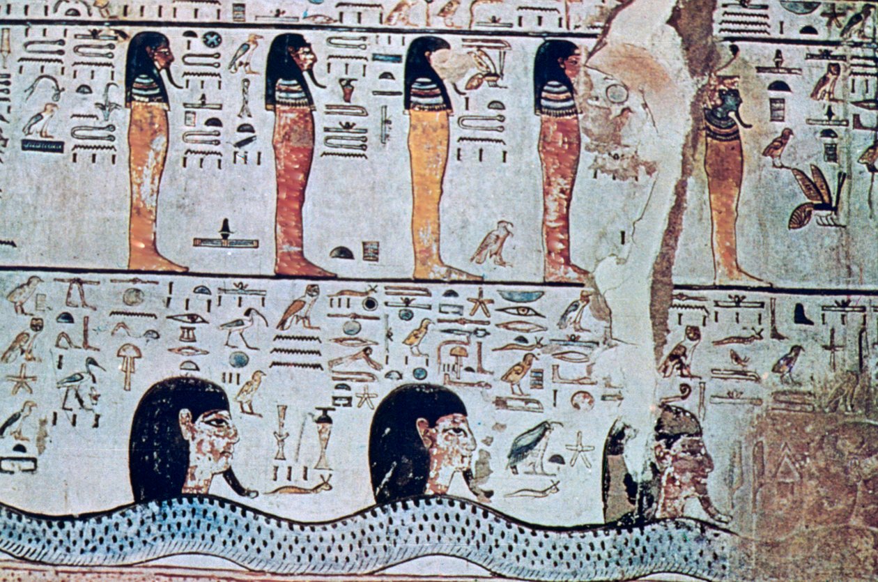 Sethi I:n hauta, Kuninkaiden laakso, Egypti, 1200-luku eKr tekijältä Unbekannt