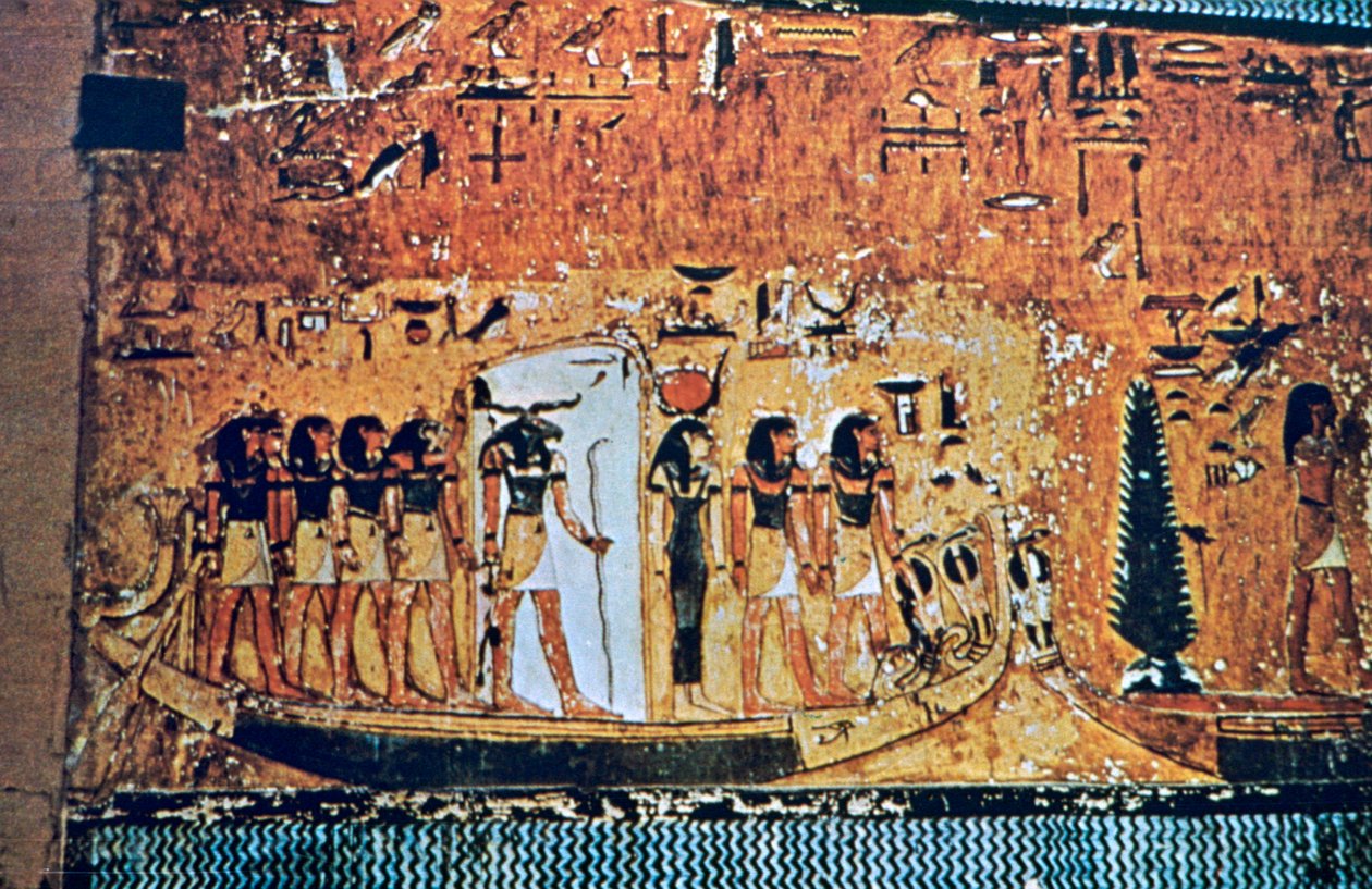 Seti I:n hauta, Kuninkaiden laakso, Egypti, 1200-luku eKr tekijältä Unbekannt