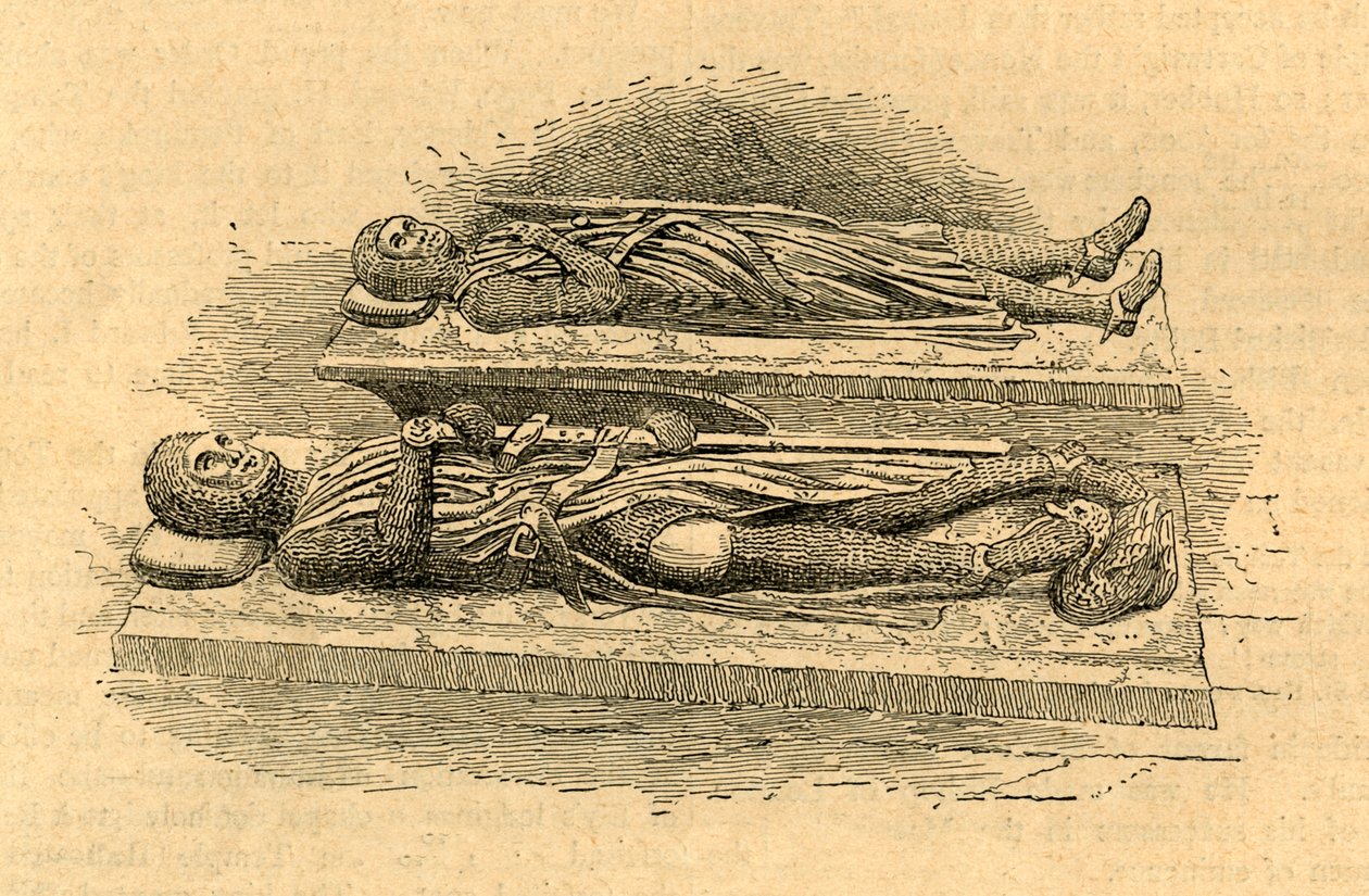 Temppeliritarien haudat, 1870, 1897. tekijältä Unbekannt