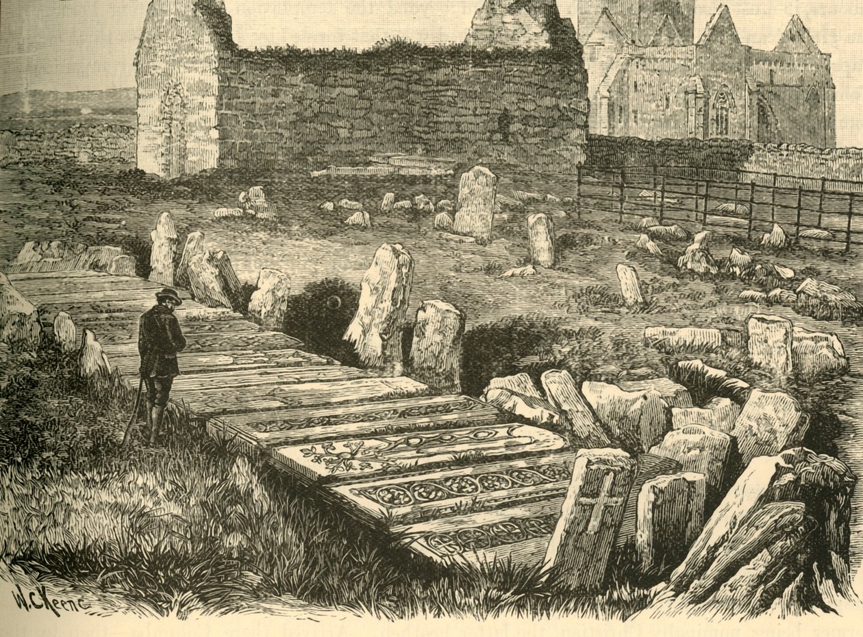 Kuninkaiden haudat, St. Oransin kappeli ja Ionan katedraali, 1898. tekijältä Unbekannt
