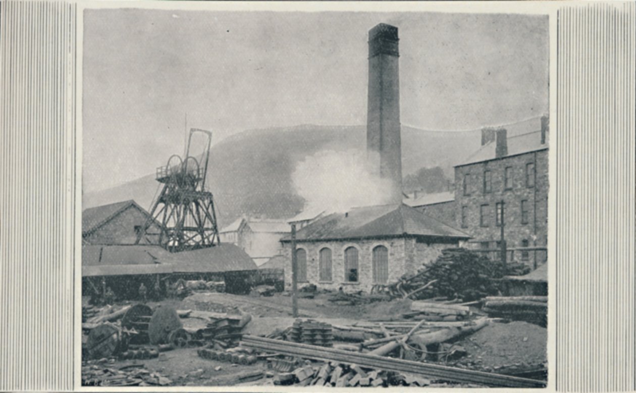 Hiilikaivoksen huippu, 1910 tekijältä Unbekannt
