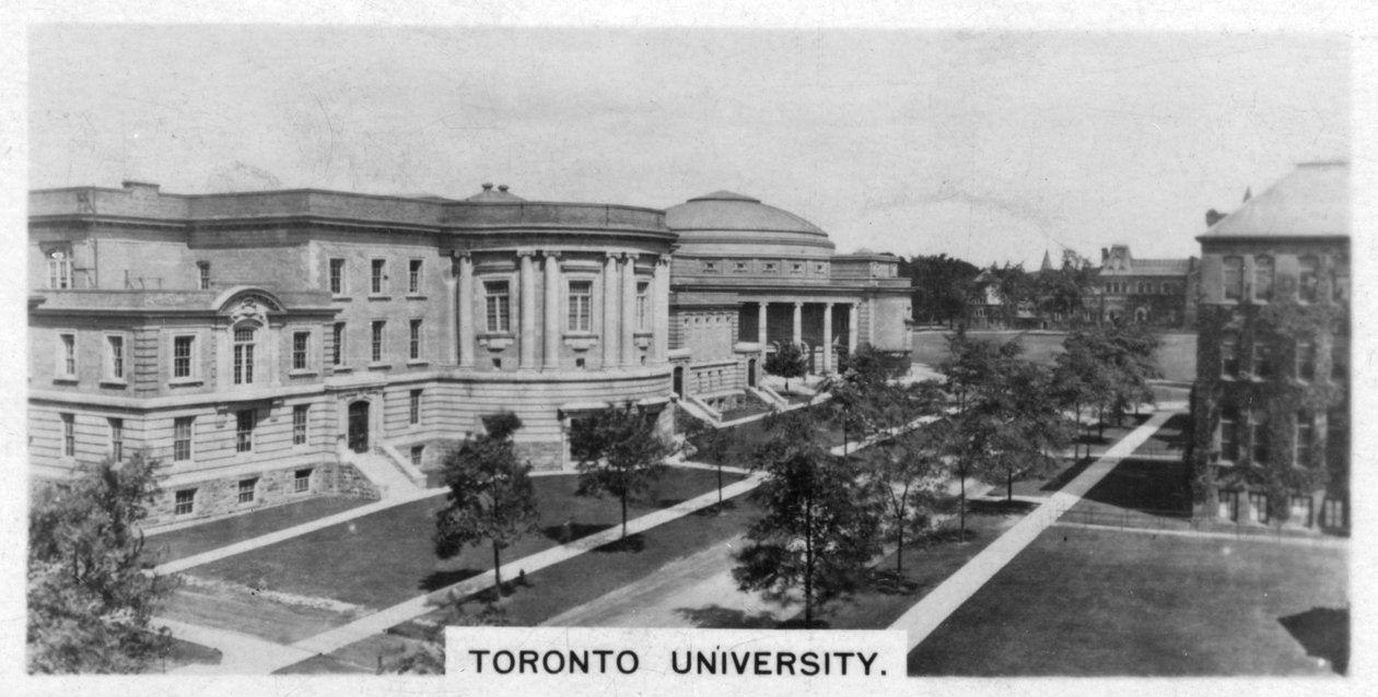 Toronton yliopisto, Kanada, 1920-luku tekijältä Unbekannt