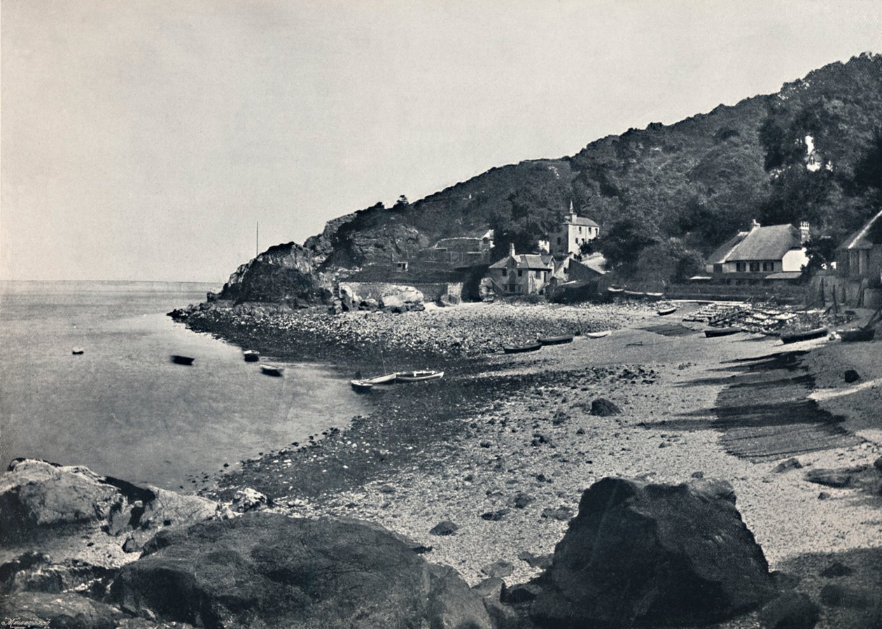 Torquay - The Beach, Babbacombe, 1895 tekijältä Unbekannt