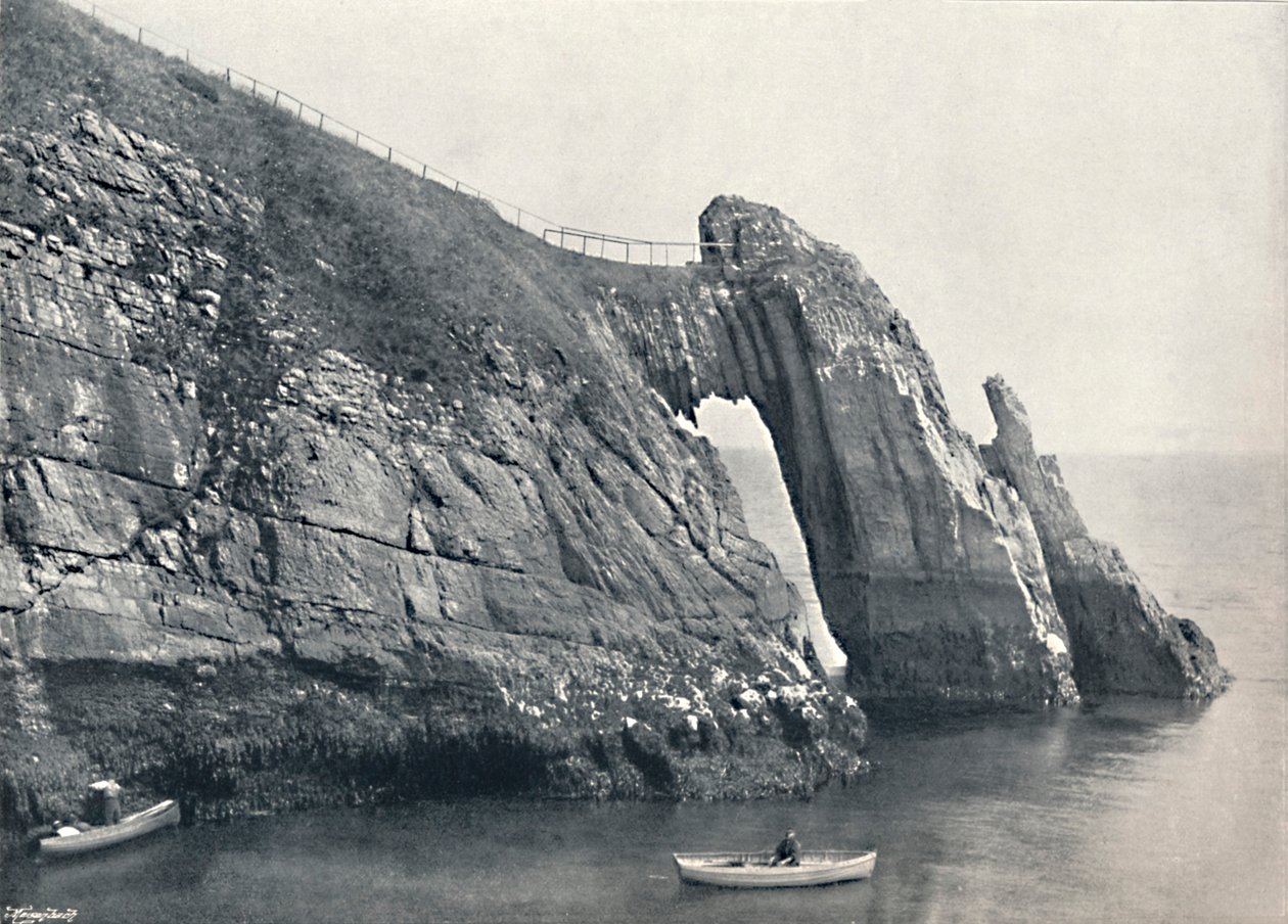Torquay - The Natural Arch London Bridge, 1895 tekijältä Unbekannt