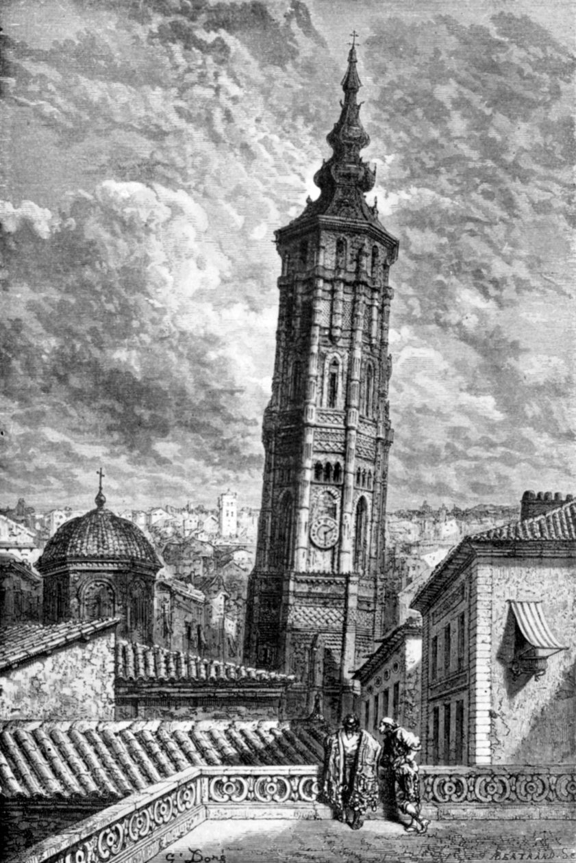 Uusi torni, Zaragoza, Espanja, 1929 tekijältä Unbekannt