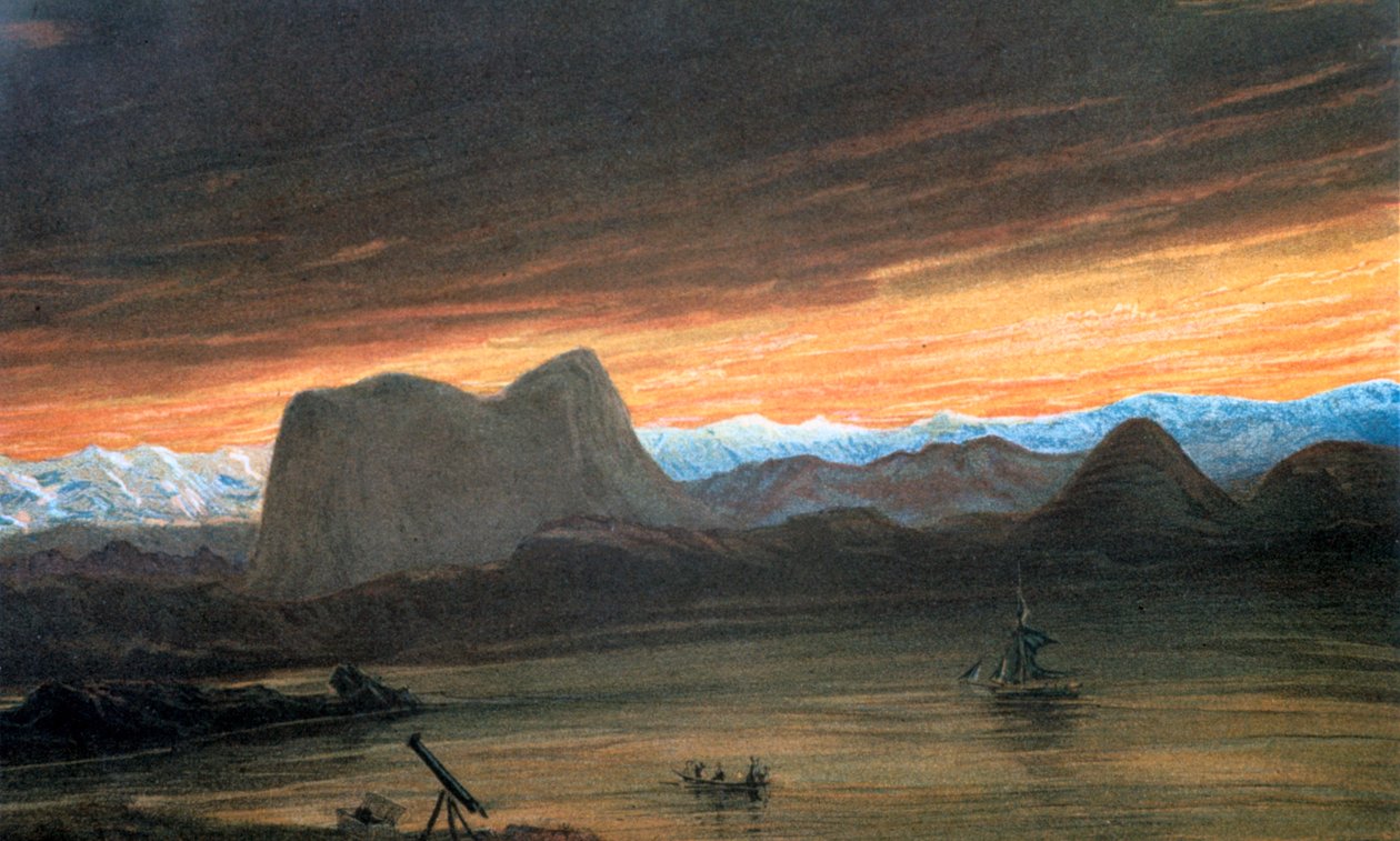 Täydellinen auringonpimennys, 1851-1857 tekijältä Unbekannt