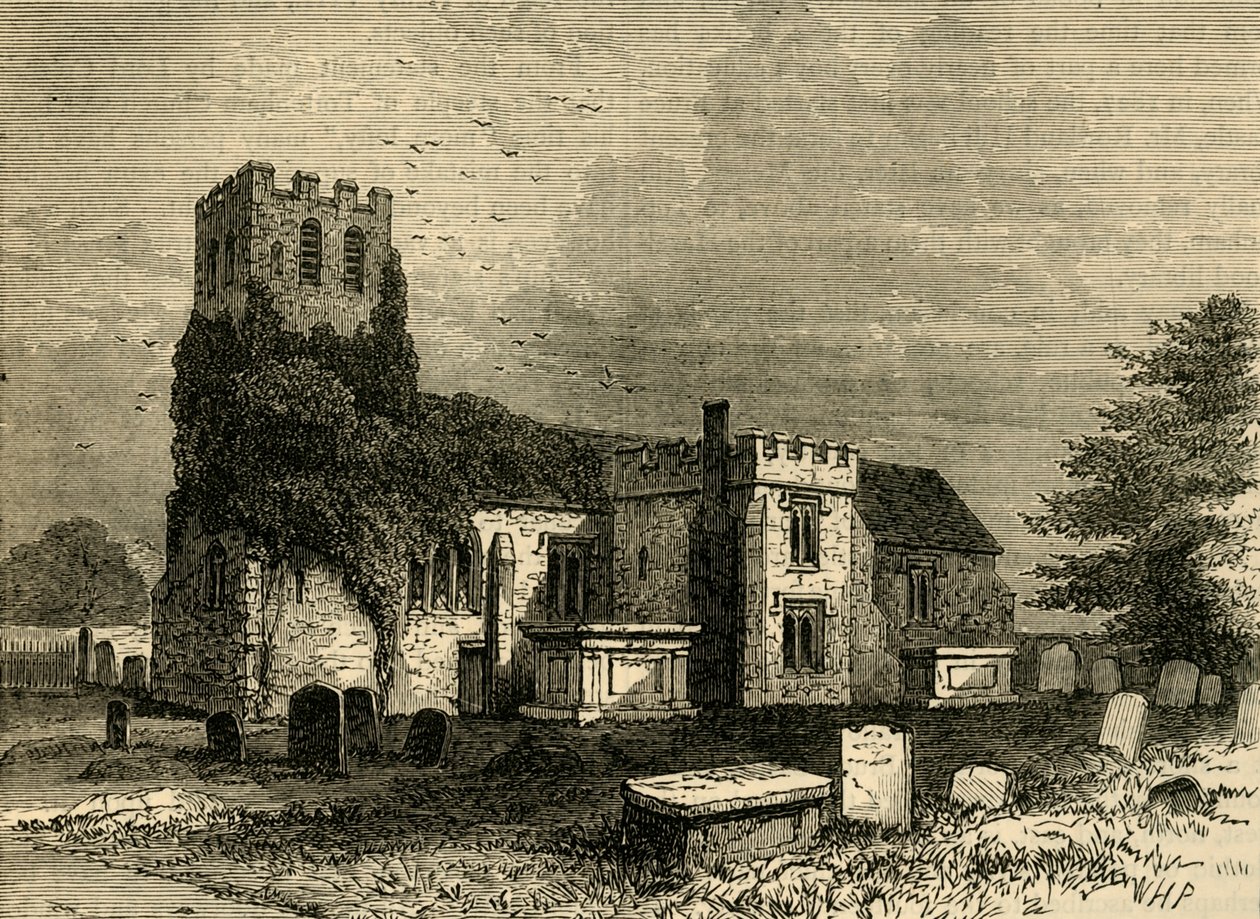 Tottenhamin kirkko, 1876. tekijältä Unbekannt