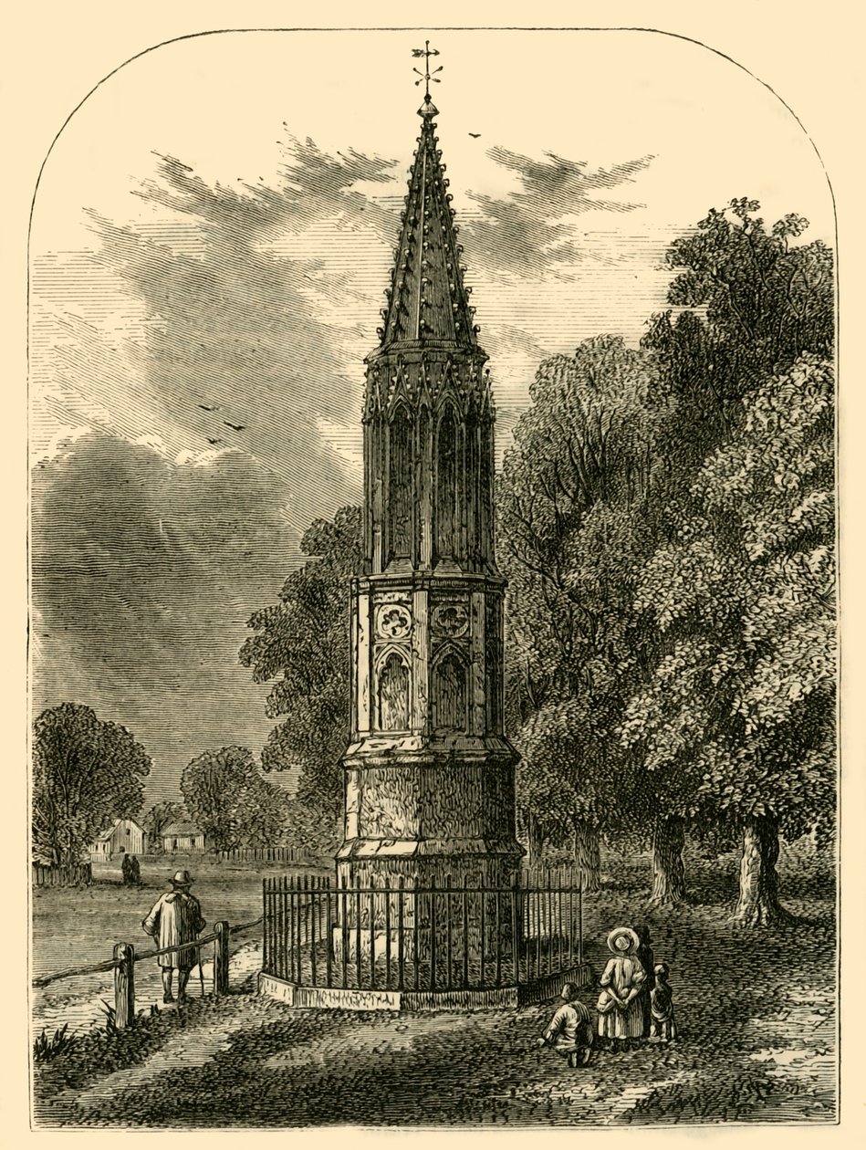Tottenham High Cross, 1820, c1876. tekijältä Unbekannt