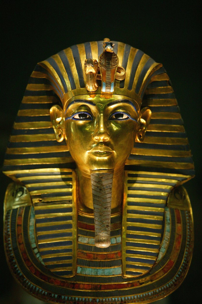 Tutankhamonin hautausnaamio Kairo Egypti tekijältä Unbekannt